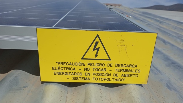 señaletica en techo