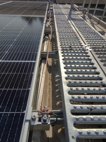 Aterrizaje Paneles Solares